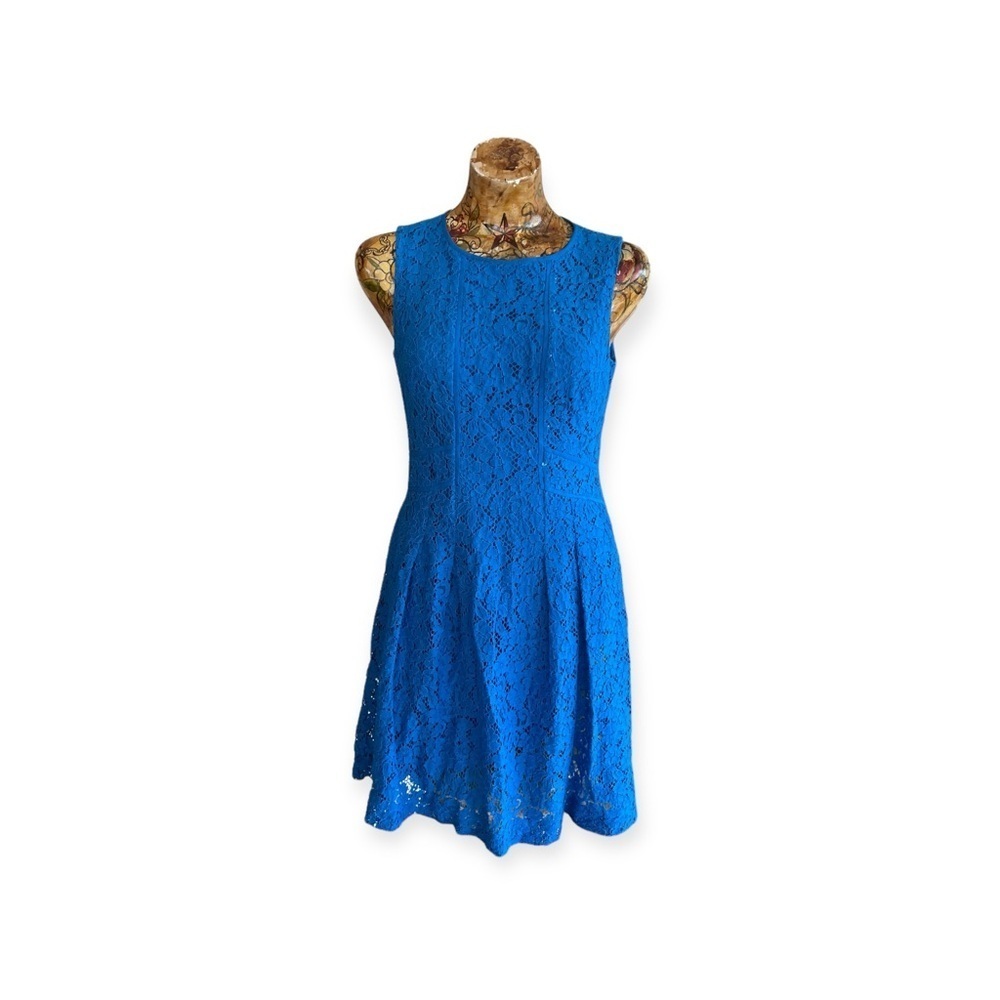 Lauren Ralph Lauren blue sleeveless dress sz 6 small